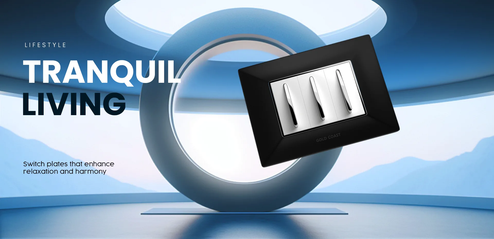 Gold Coast classic modular switches for elegant interiors